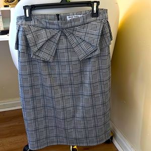 Women’s Vintage Plaid Pencil skirt.